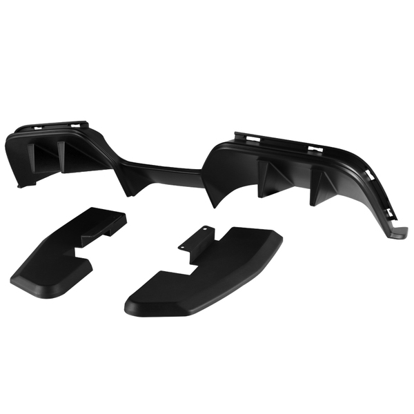 Spec-D Tuning Ford Mustang Pft Rear Diffuser 15-17 LFRD-MST15A-BN